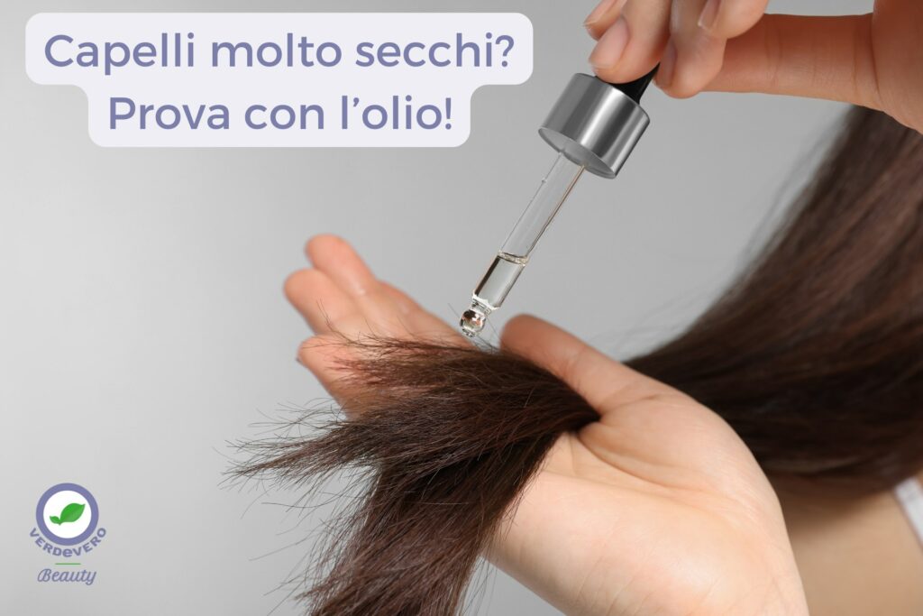 capelli secchi olio