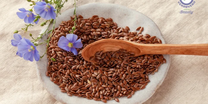 olio di semi di lino per i capelli